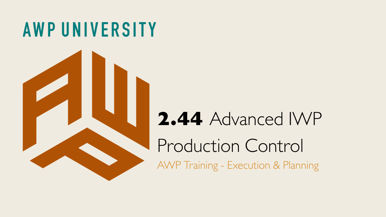 2.44 Advanced IWP Production Control