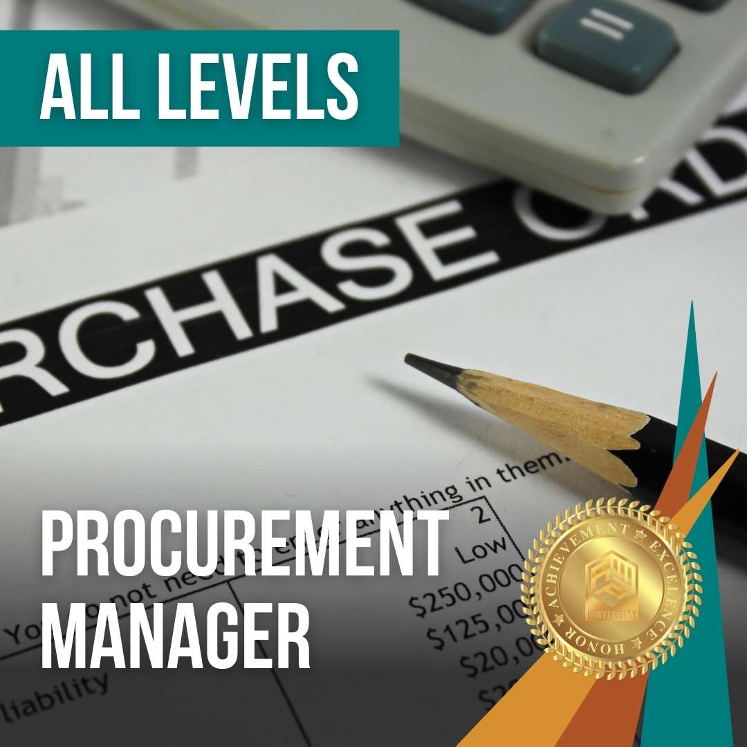 Procurement Manager All Levels